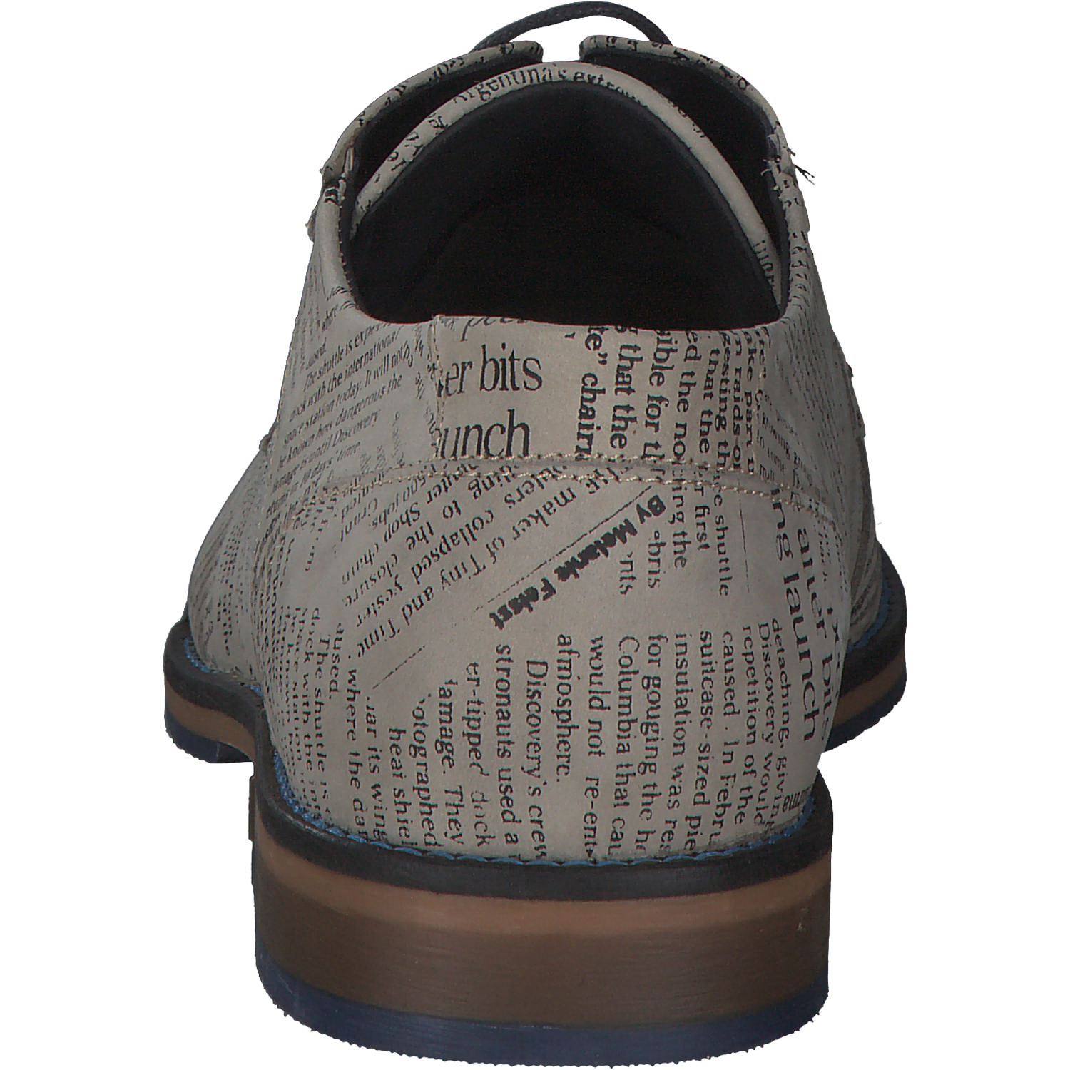 Shoes Unlimited 663 K2 1008A, Klassische Halbschuhe, Herren, grau