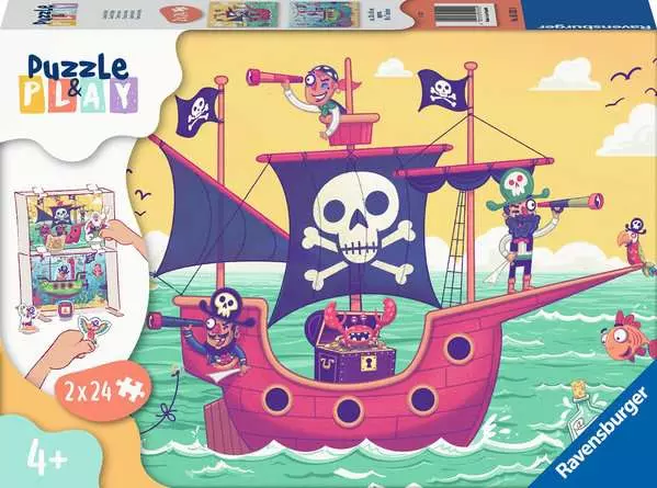 Kinderpuzzle ab 4 Jahren - Land in Sicht - 24 Teile