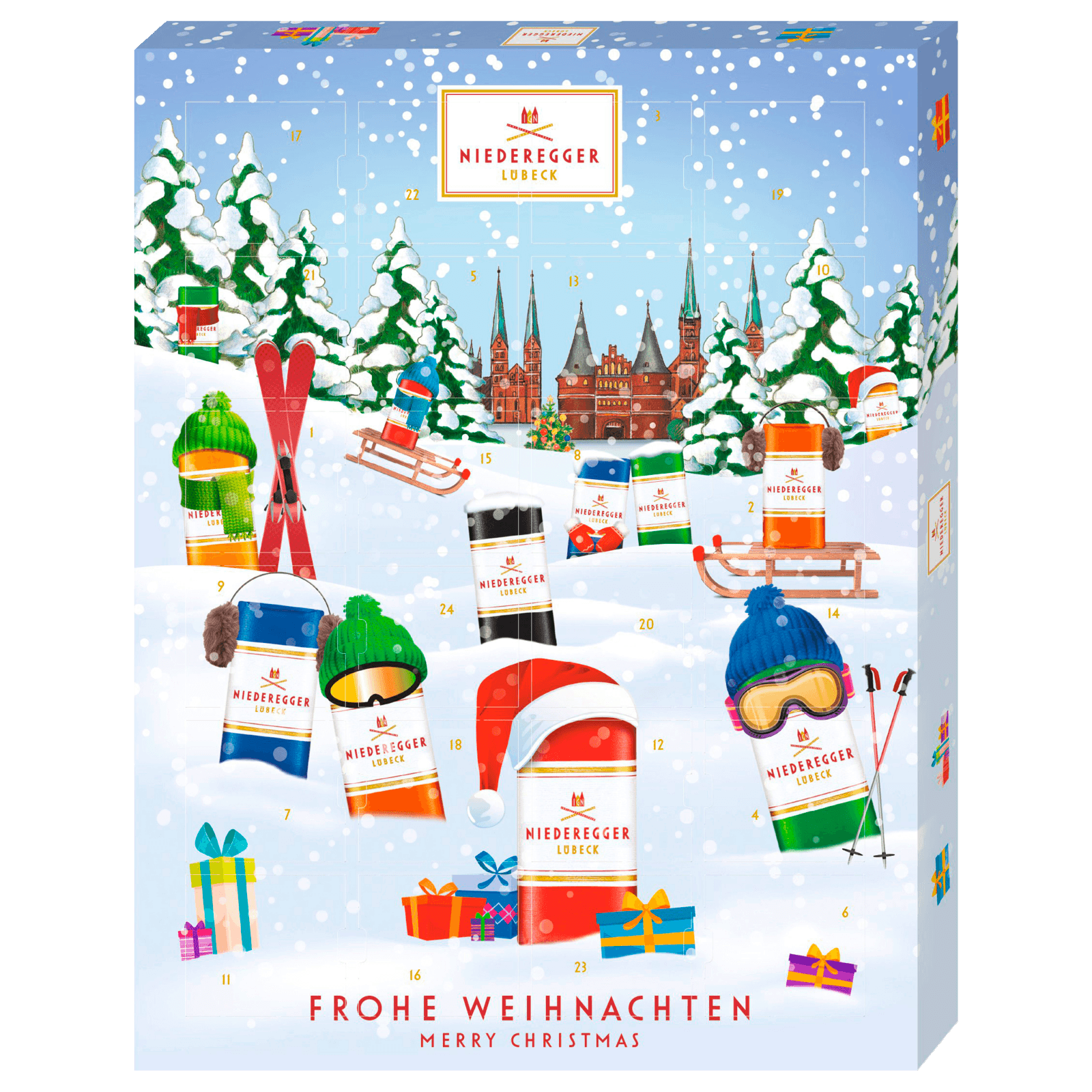 Niederegger Adventskalender Winterklassik 300g