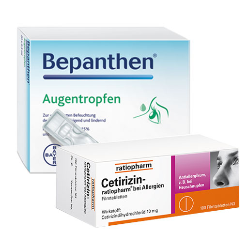 Cetirizin Ratio   Bepanthen At Sparset  1 St  Kombipackung