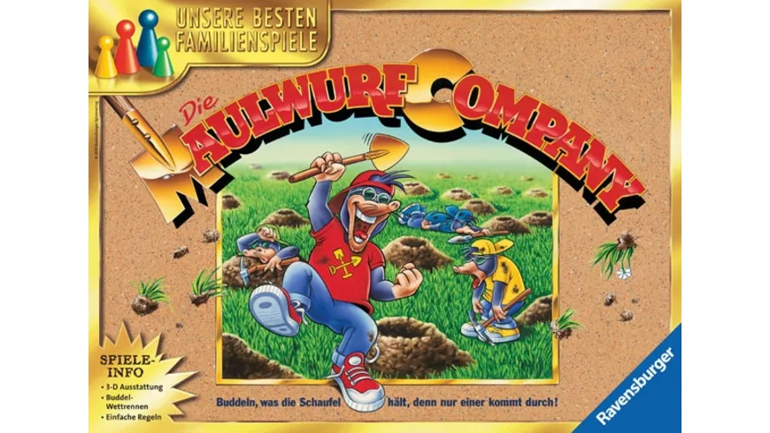 Ravensburger Spiel - Die Maulwurf Company