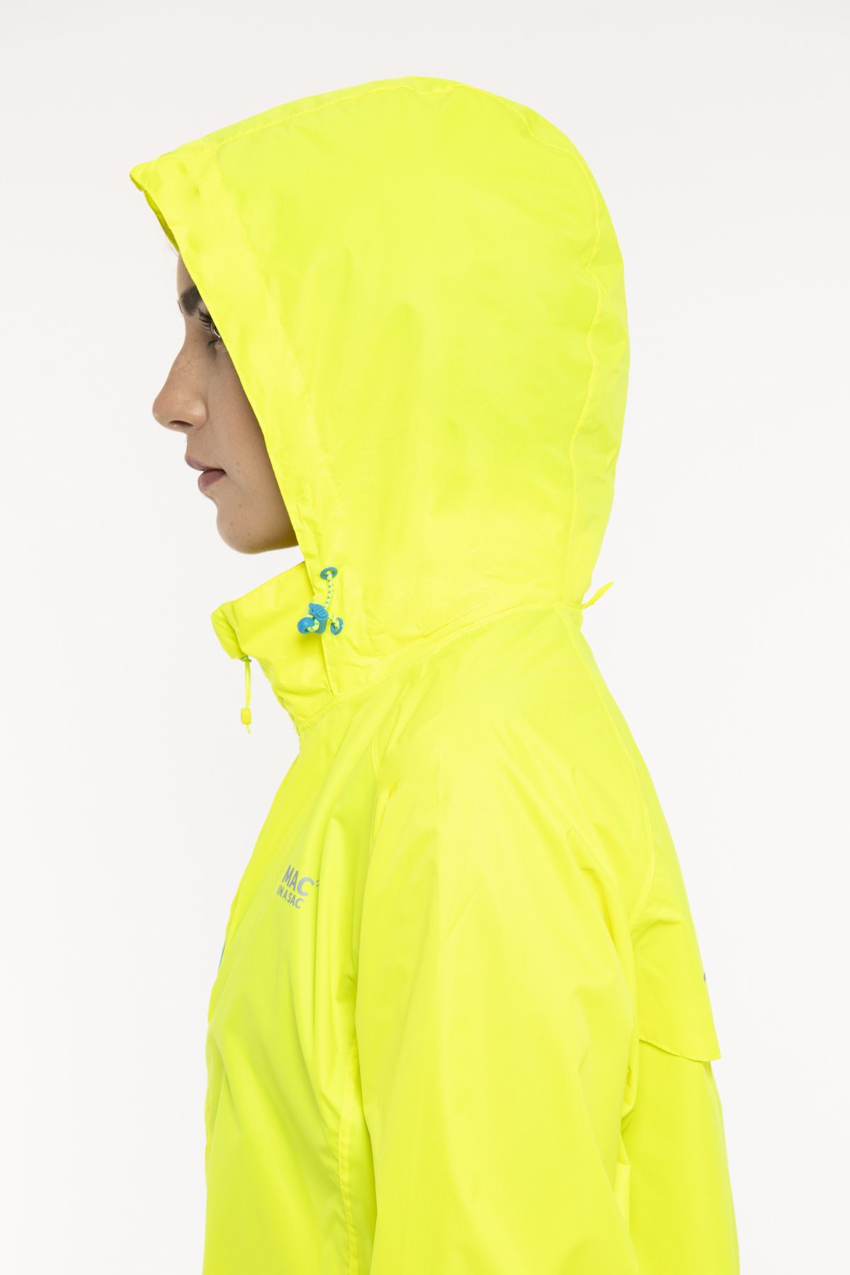 Mac in a Sac Neon Yellow Regenjacke