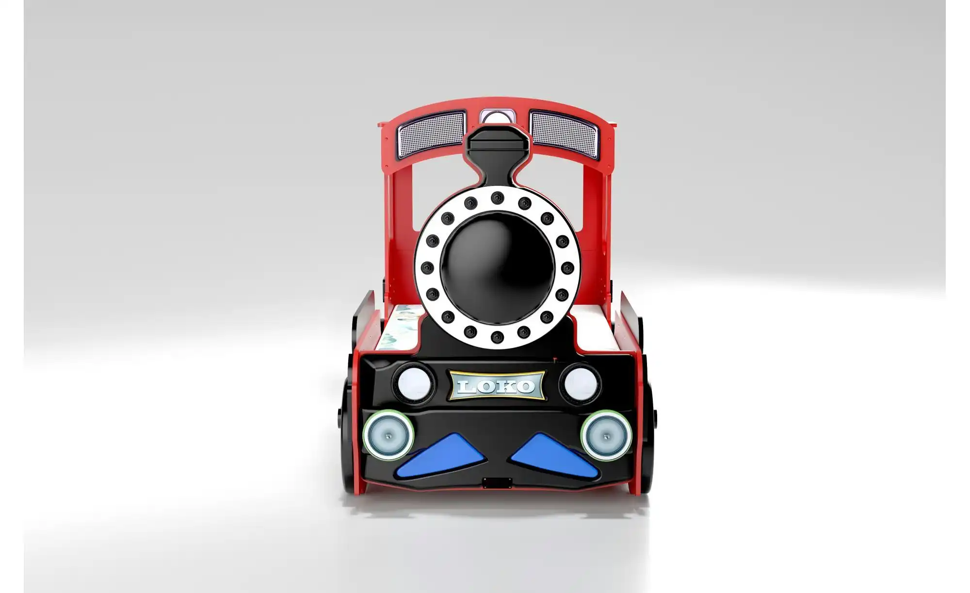 Autobett Lokomotive