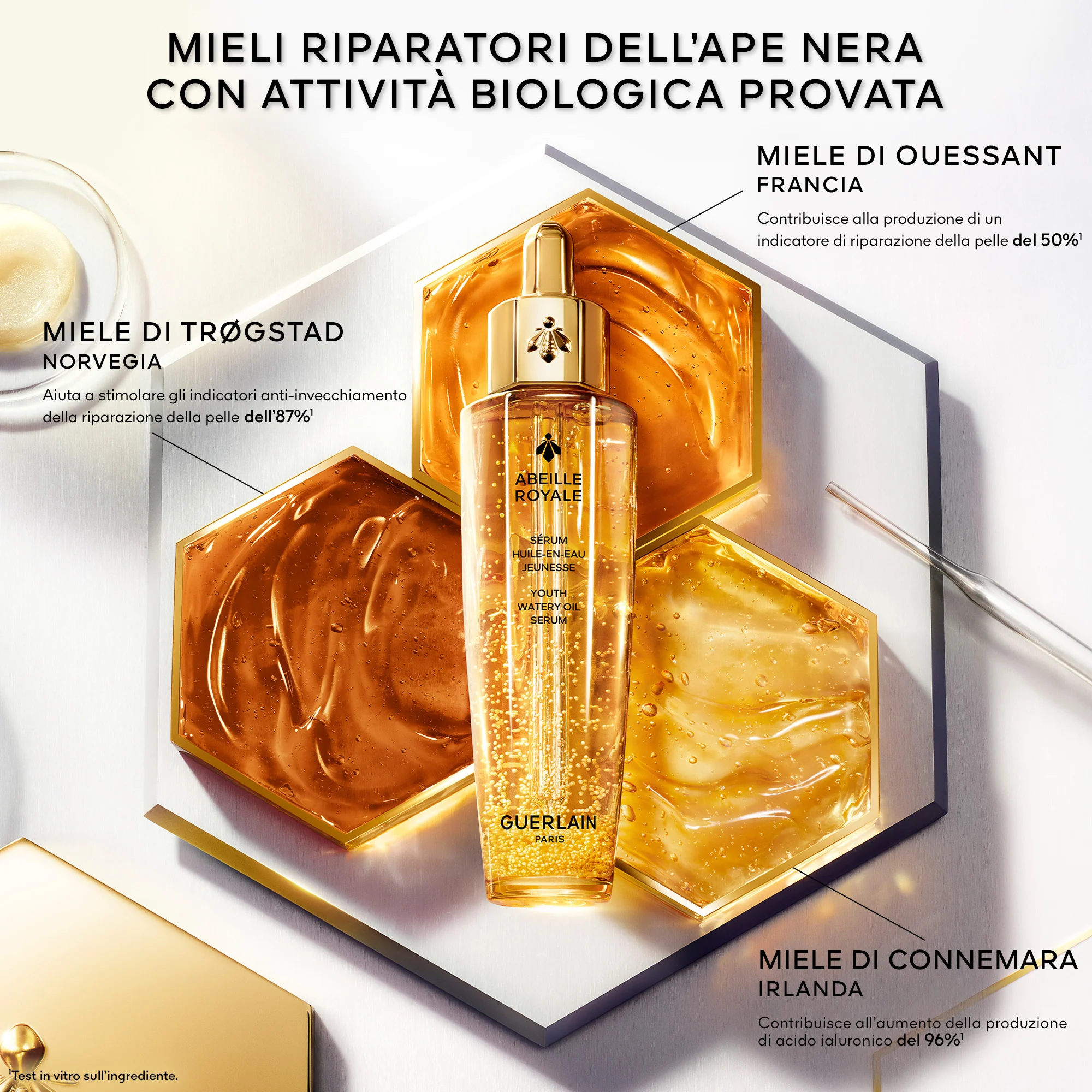 Abeille Royale Youth Watery Oil Serum - Serum za lice protiv bora, Ulje za lice protiv bora