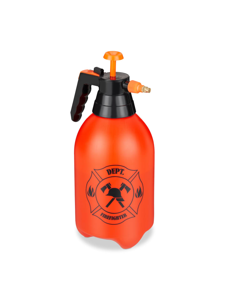 relaxdays Feuerlöscher-Wasserspritze in Orange günstig kaufen onesize