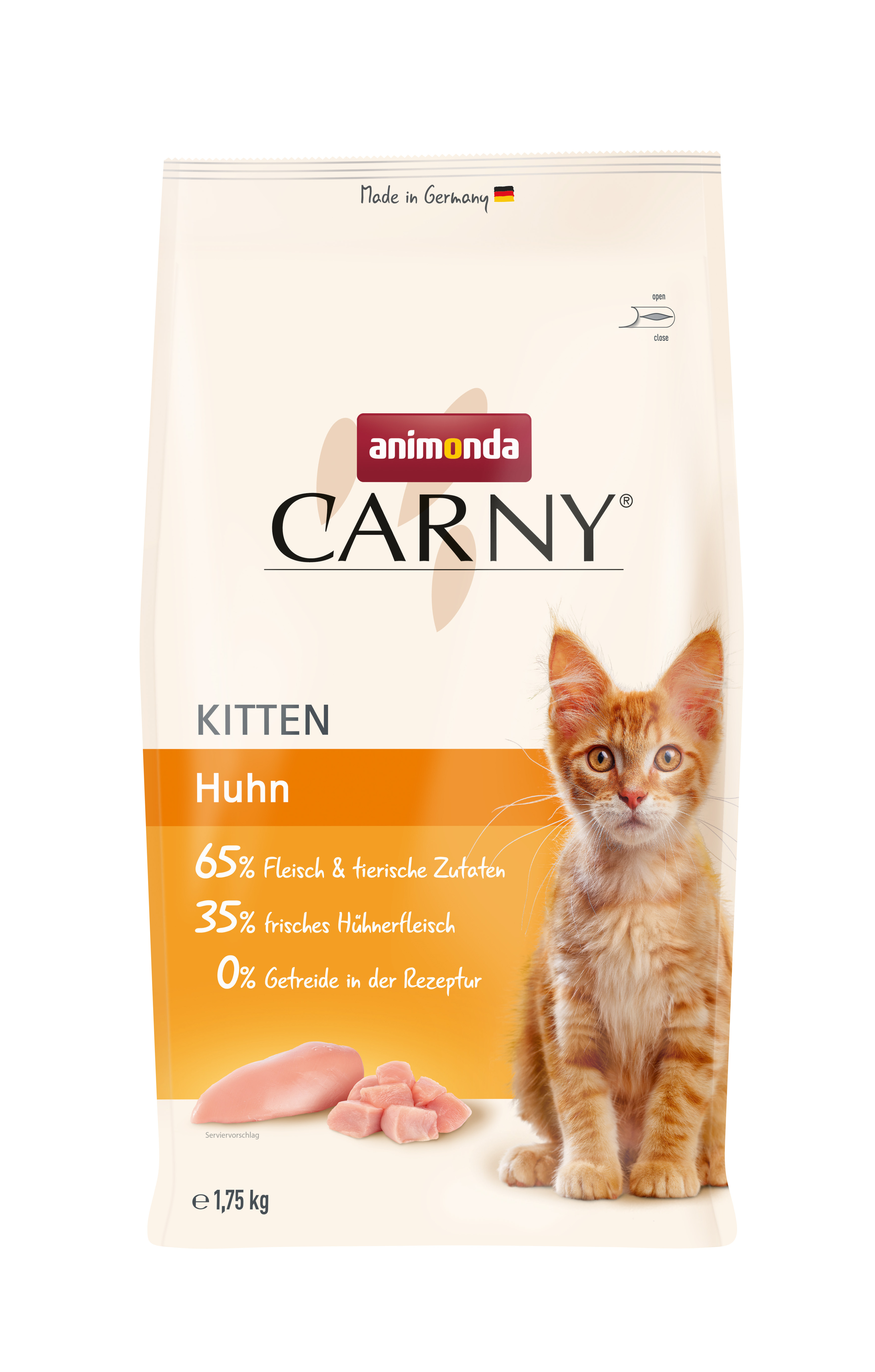 Animonda Trockenfutter Animonda Carny Kitten Huhn 1,75 kg