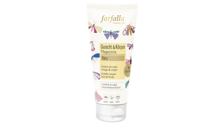 Farfalla Baby Rose Zärtliche Pflegecreme Gesicht & Körper 100 ml