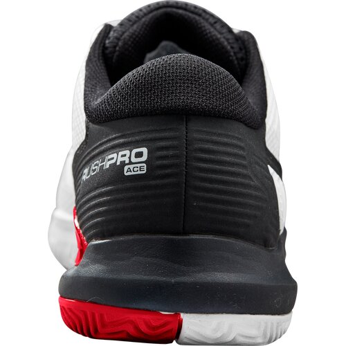 HERREN TENNISOUTDOORSCHUHE RUSH PRO ACE WH/BK/POPPY RED