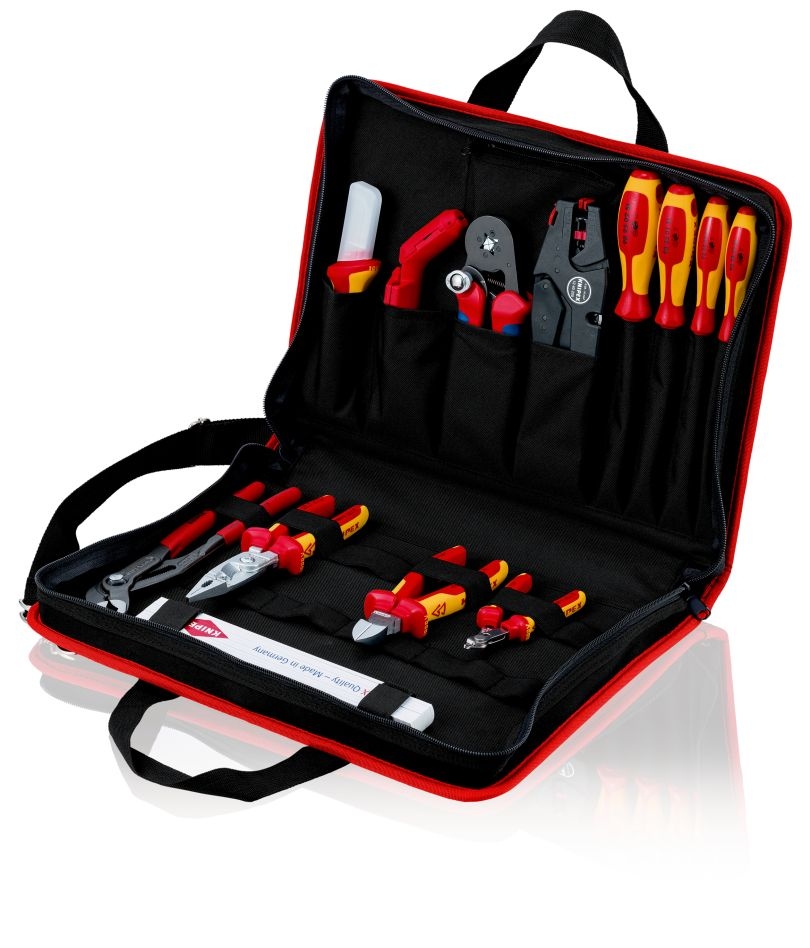 Knipex 00 21 11 Gereedschapstas gevuld 