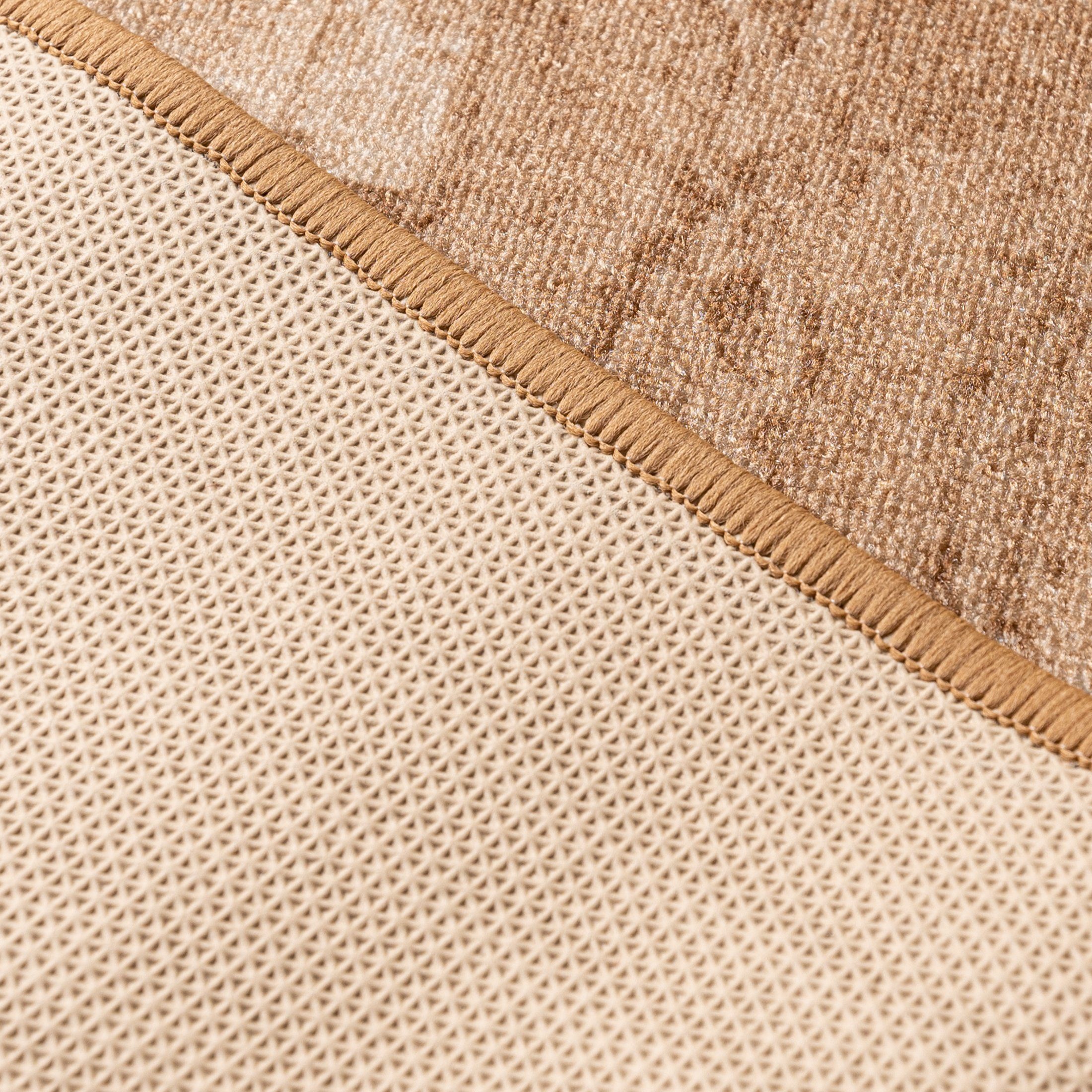 Läufer Läufer Teppichläufer Brücke - Vorzimmer Küche - Beige, Mazovia, 67 x 125 cm, Kurzflor, Rutschfest, Meterware, Verschiedene Größen