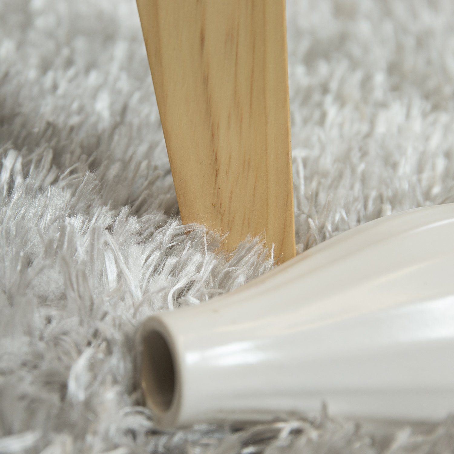 Fellteppich Langflor XXL Fellteppich Modern Einfarbig Ãbergröße, TT Home, rechteckig, Höhe: 54 mm