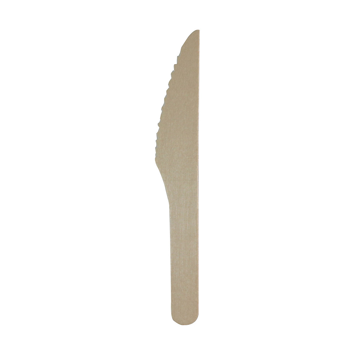 Holzbesteck 8 Holzmesser natur