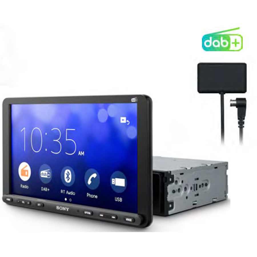 Sony XAV-AX8050ANT 1 DIN Autoradio mit DAB+ Tuner, Extra Bass, USB Eingang, Car Play/Android Auto uvm. - ATU