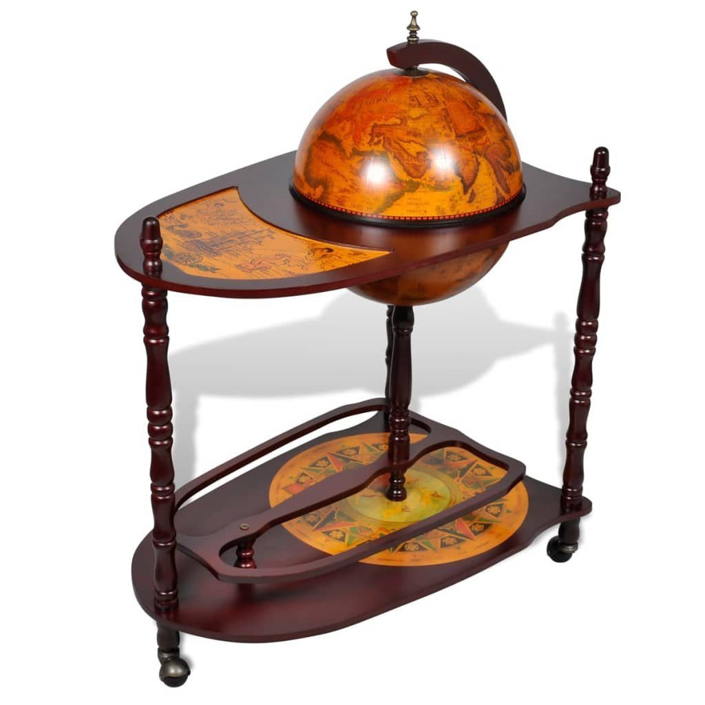 DOTMALL Bartisch Weinregal, Hausbar, Cocktailbarmit Rollen, Erweiterte Tischplatte