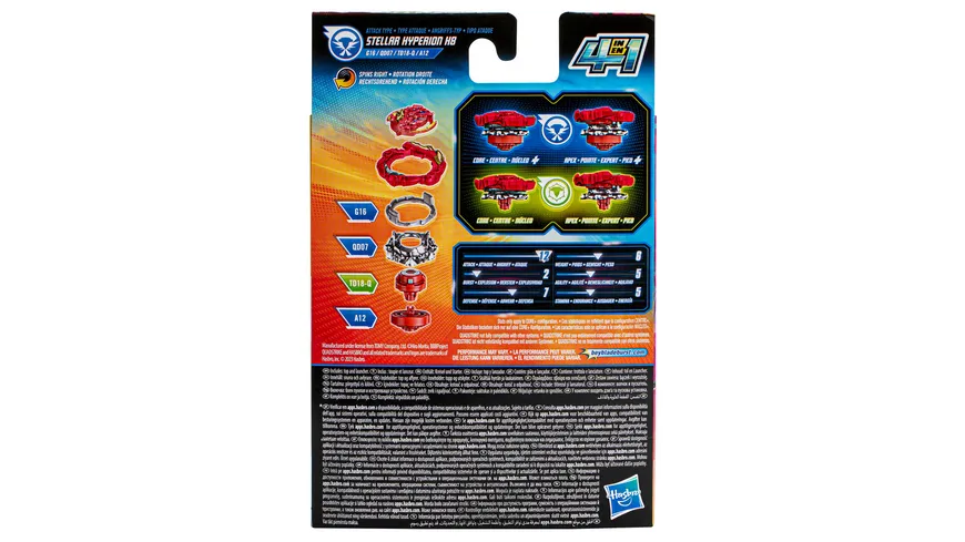 Hasbro - Beyblade Burst QuadStrike Starter Pack, 1 Stück, sortiert
