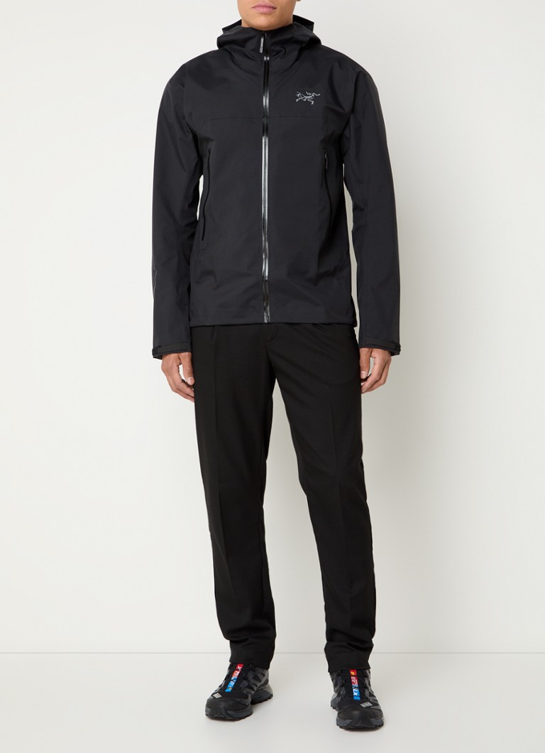 Arc'teryx Beta softshell jack with hood and zippered pockets