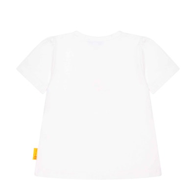 T-Shirt kurzarm, weiß für Mädchen