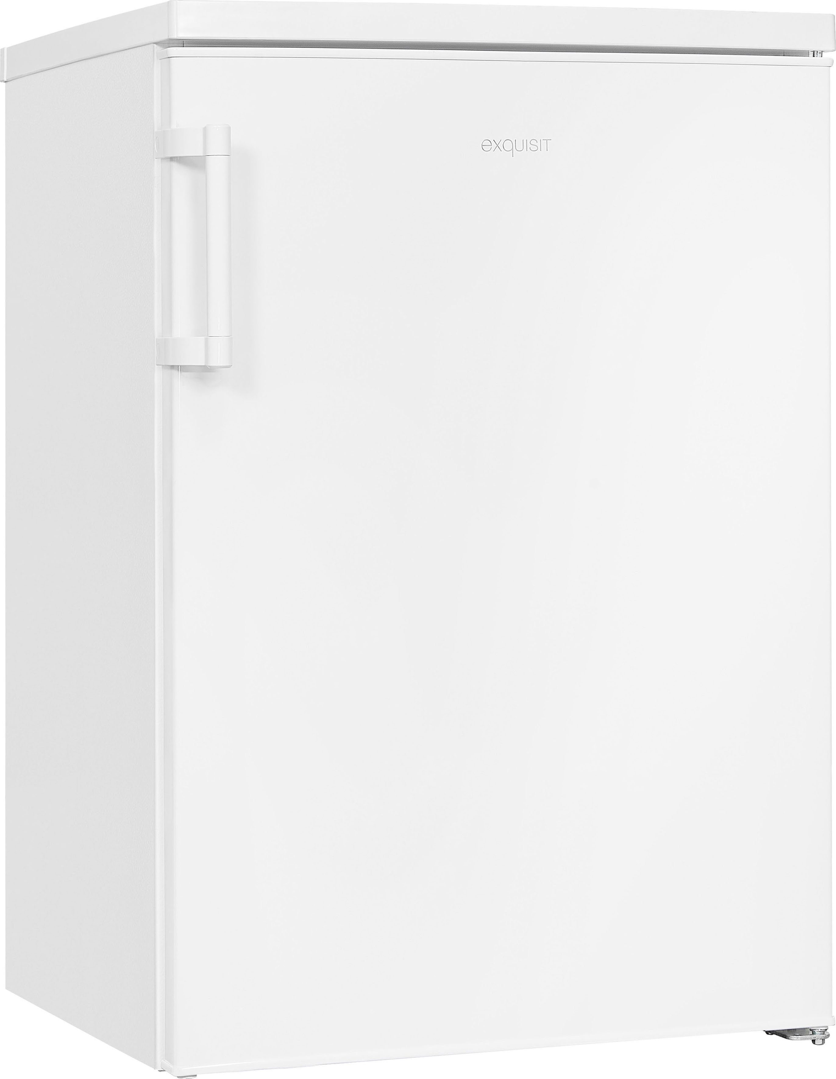 exquisit Kühlschrank KS16-4-H-010E weiss, 85 cm hoch, 56 cm breit