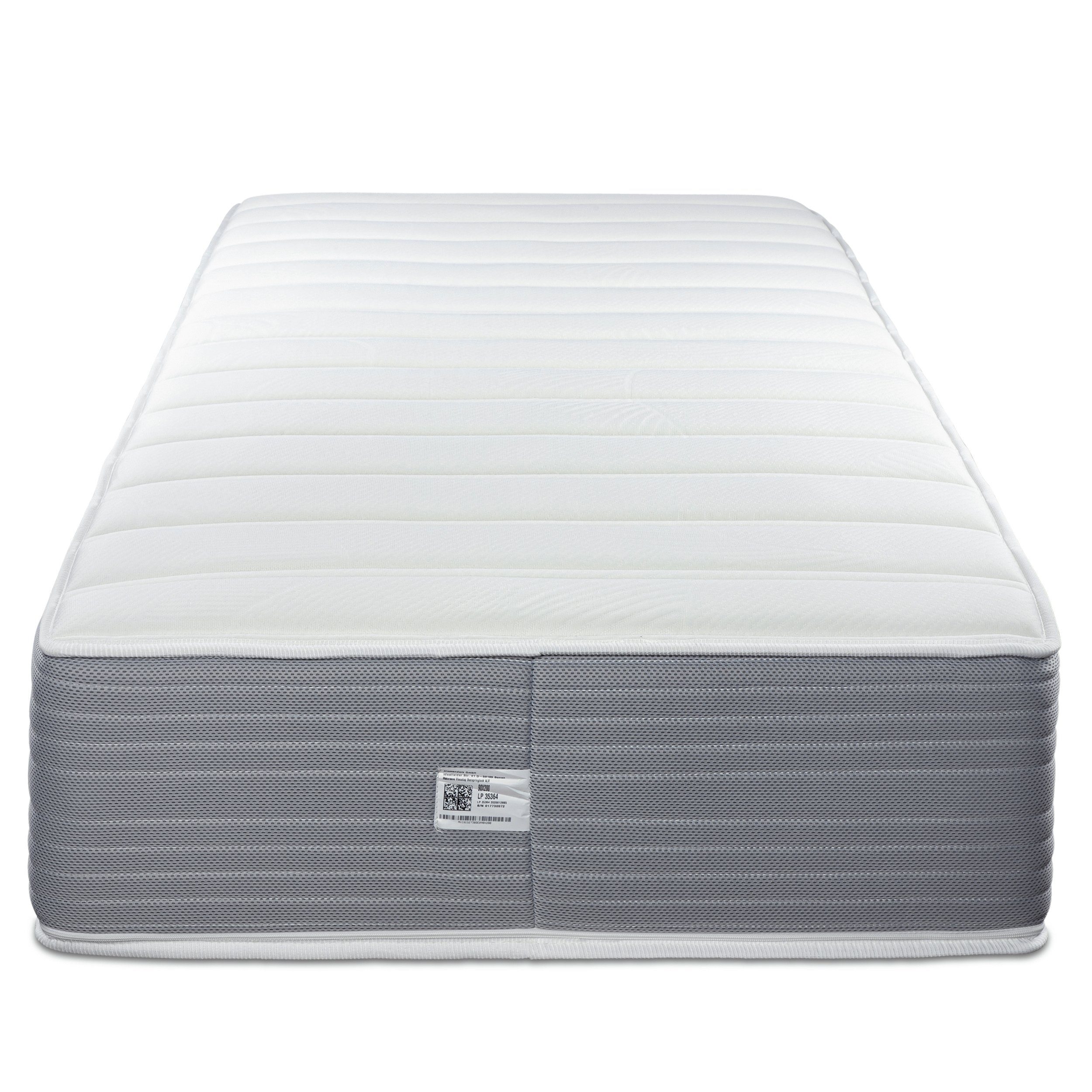 Kaltschaummatratze, ALX - Deluxe, 30 cm hoch, Boxspringbett Matratze mit Wellenschnitt, Viscoschaum-Wendematratze