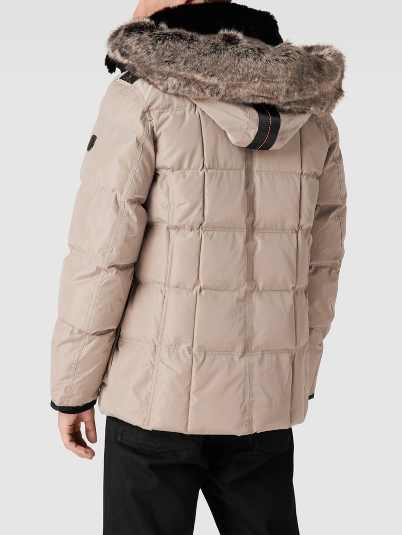 Funktionsjacke mit abnehmbarer Kapuze Modell 'MARVELLOUS' in sand