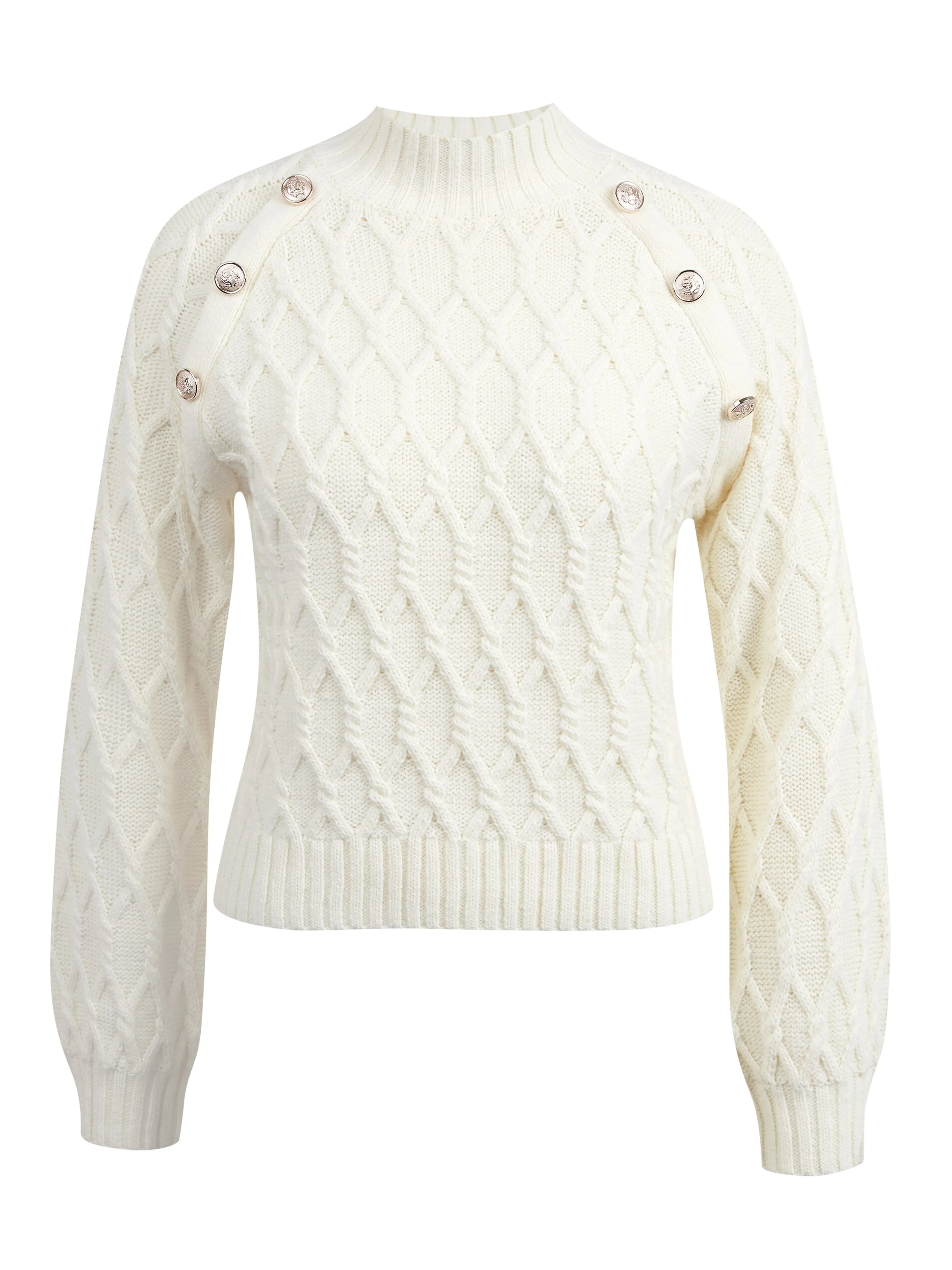 Cremefarbener Damenpullover ORSAY