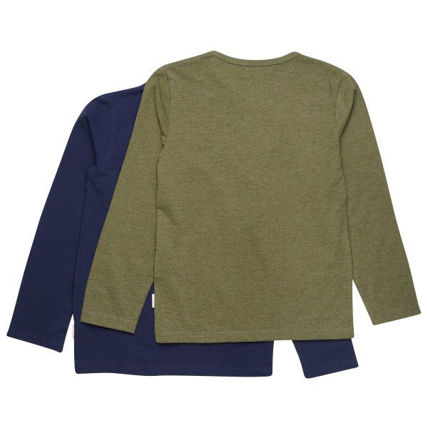 Minymo - Kid's Basic 34 -T-shirt L/S (2-pack) - Longsleeve