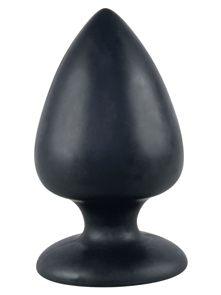 Black Velvets Analplug Butt Plug Large in schwarz günstig kaufen 14 cm