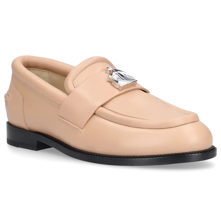 Lanvin - Loafer FWFSD Kalbsleder - beige