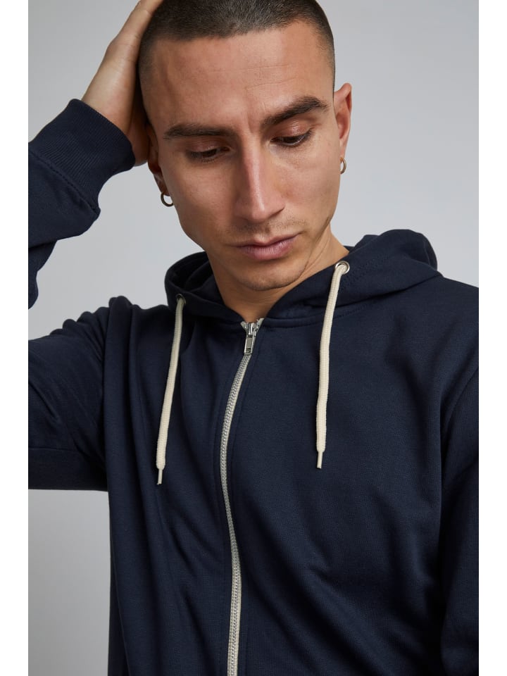 BLEND Kapuzensweatjacke BHNOAH - 701628  Modische Kapuzensweatjacke in Blau günstig kaufen