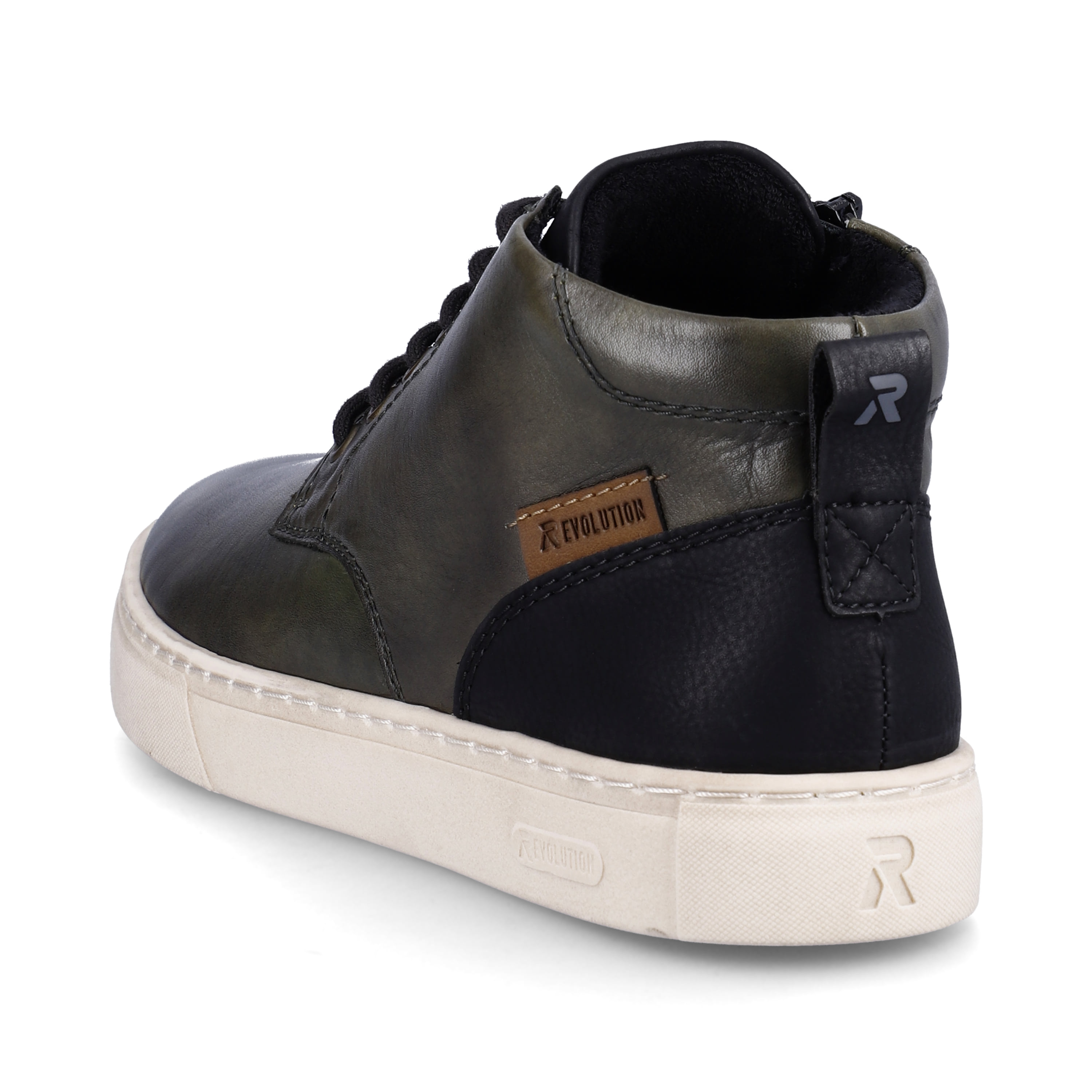 Rieker Herren Sneaker High quartz grey