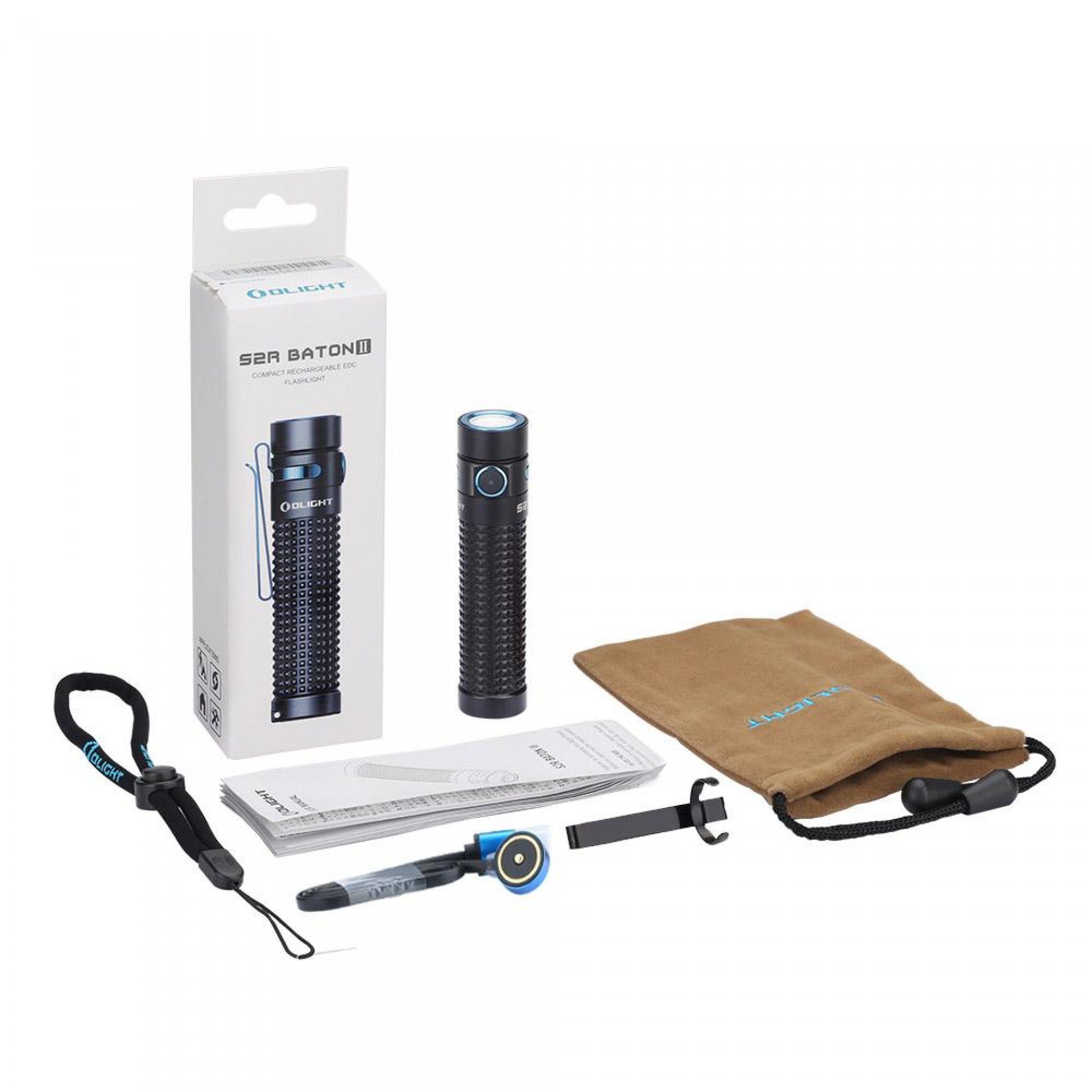 OLIGHT Taschenlampe OLIGHT S2R II LED Taschenlampe Aufladbar 1150 Lumen