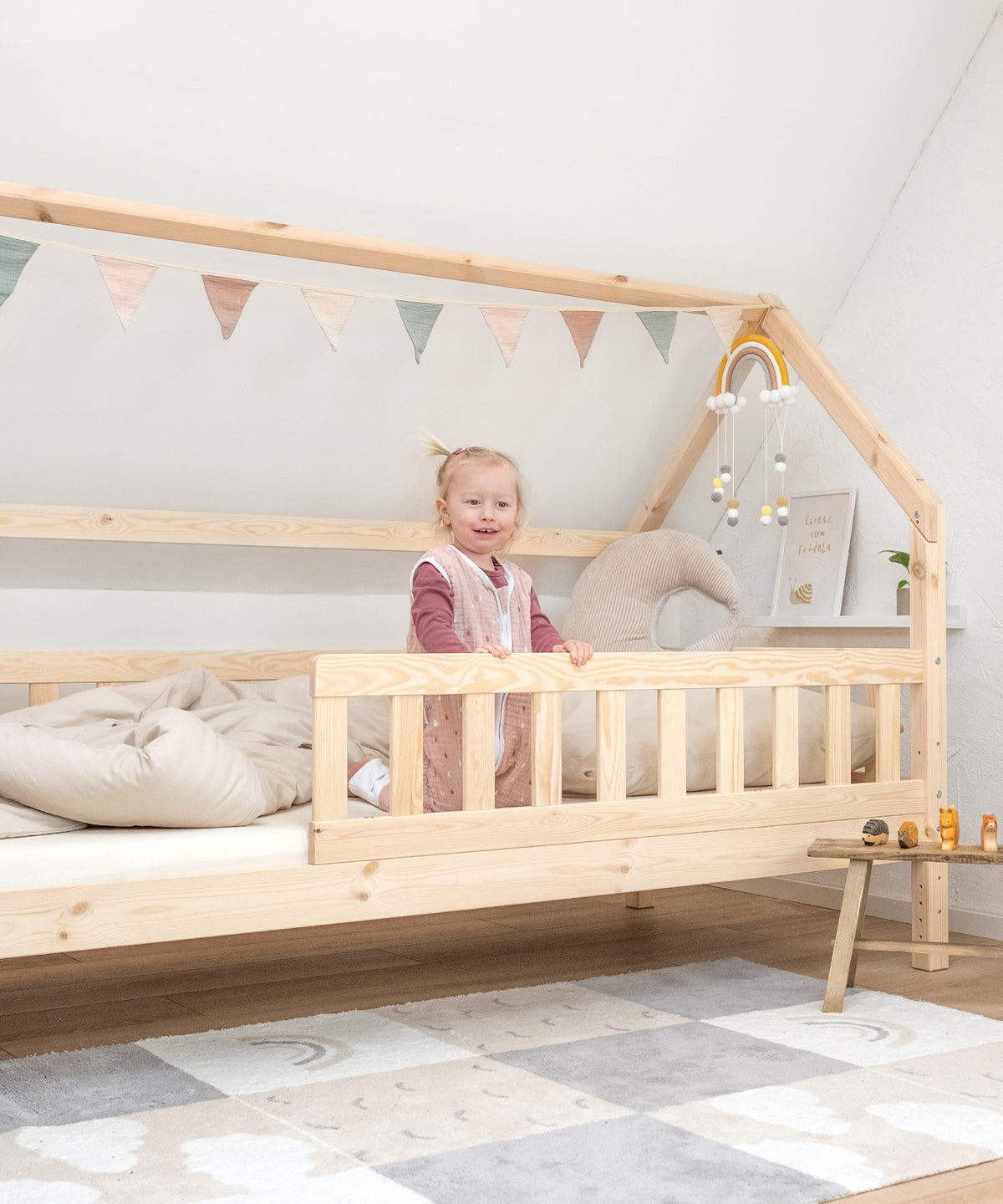 Hausbett Kiefer Natur