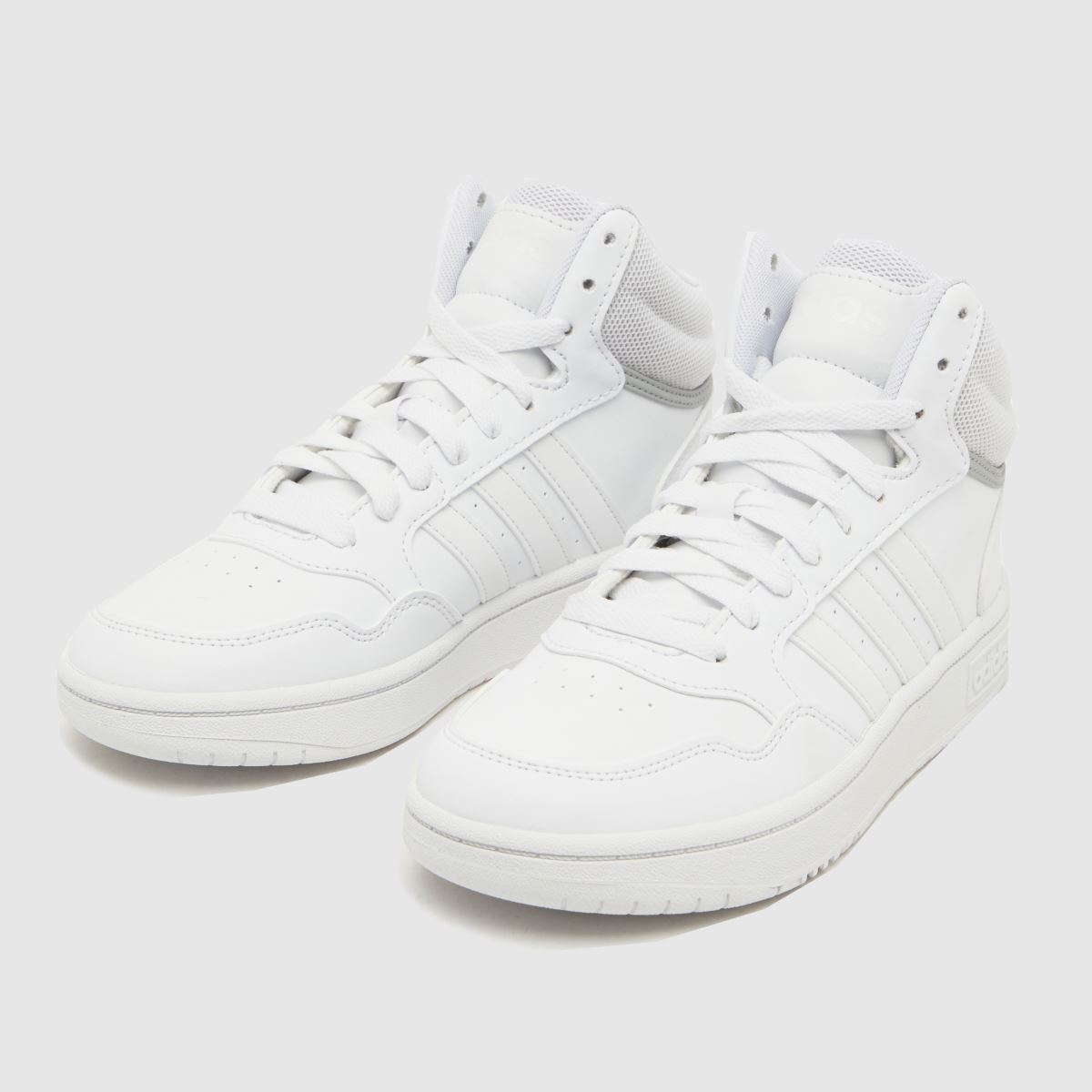 adidas fehér Hoops Mid 3.0 ifjúsági cipő