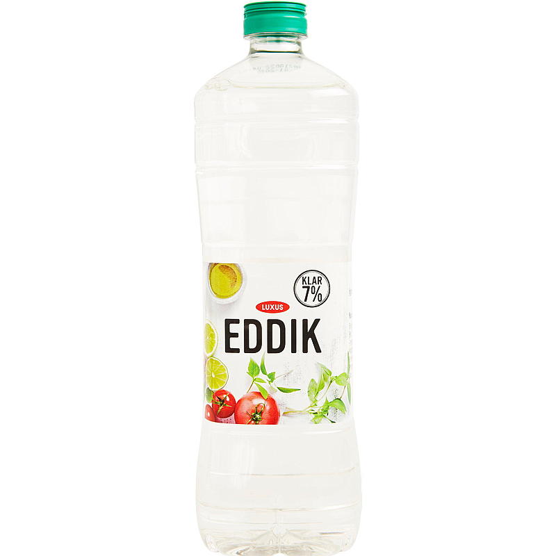Luxus Eddik 1 l, 7% hvit Luxus
