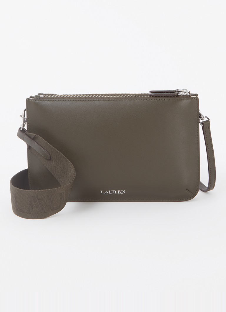 Ralph Lauren Landyn ādas plecu soma