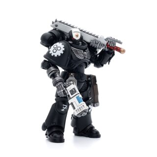 Warhammer 40k Actionfigur 1/18 Iron Hands Assault Intercessors Sergeant Kalock 12 cm