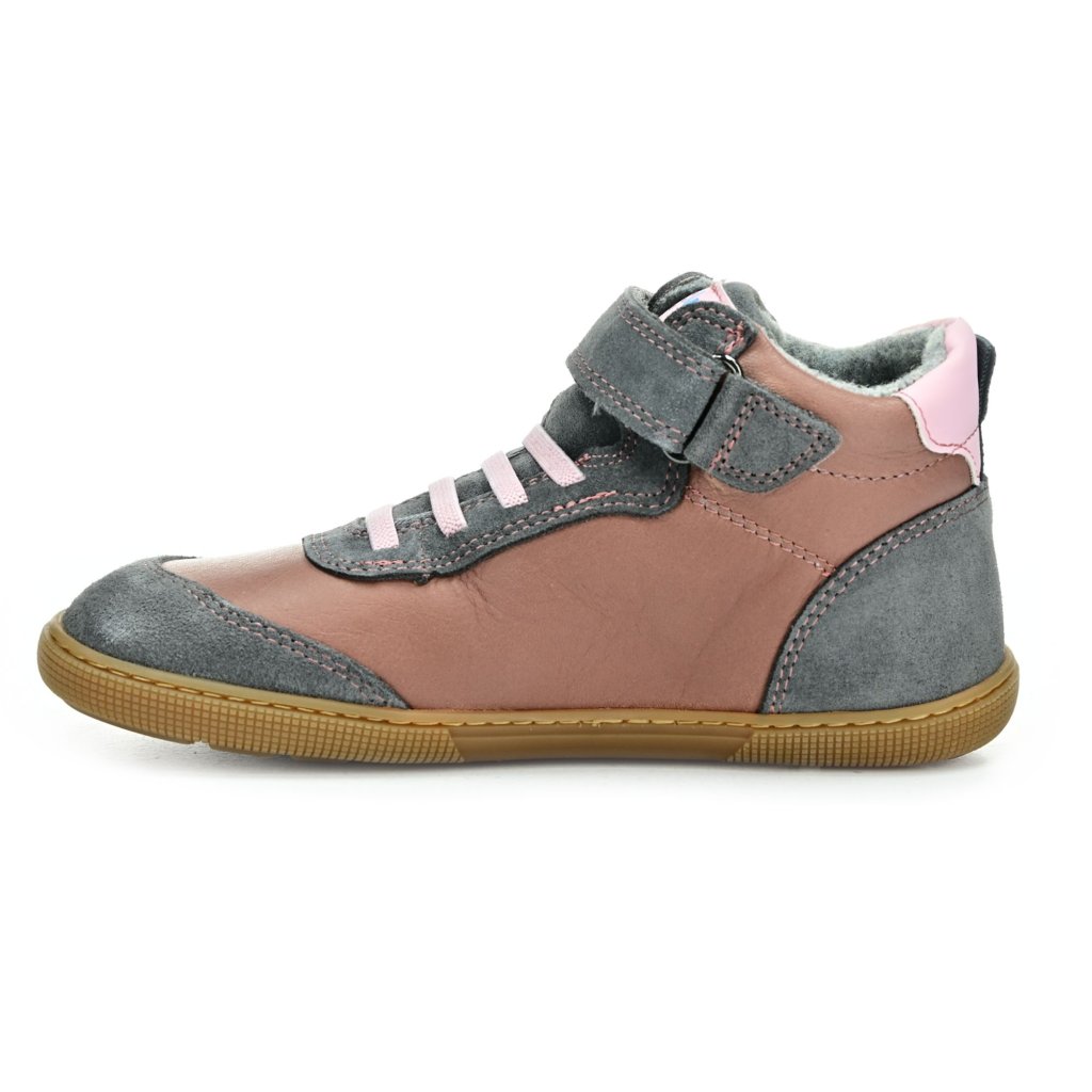 Koel4kids Devo Tex Print Merin Pink Winterbarfußschuhe