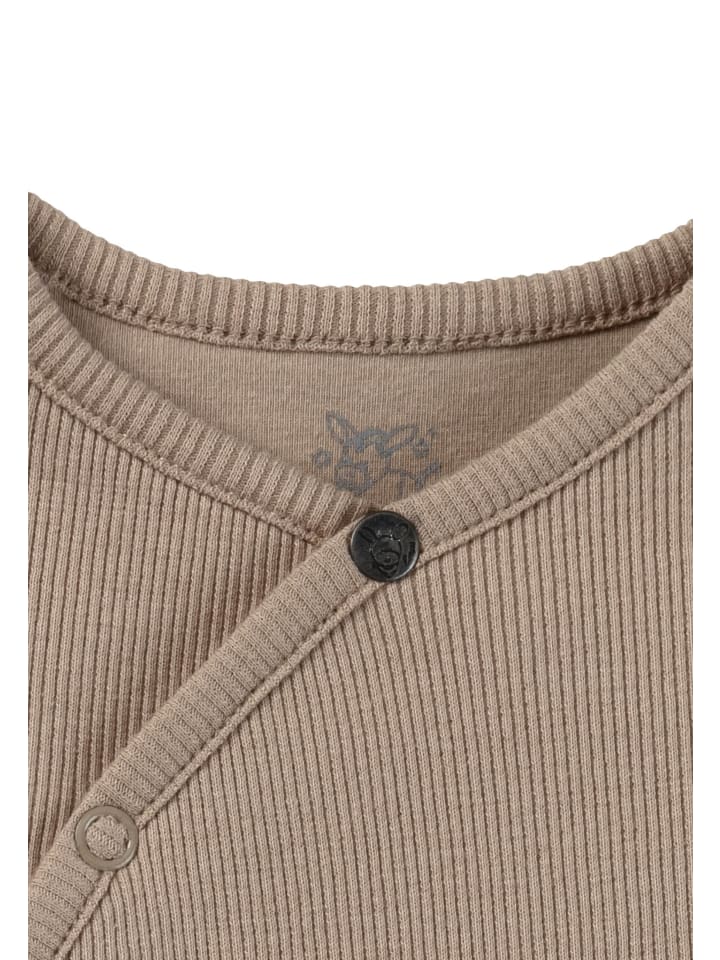 Sterntaler Strampler Rippjersey in sand günstig kaufen