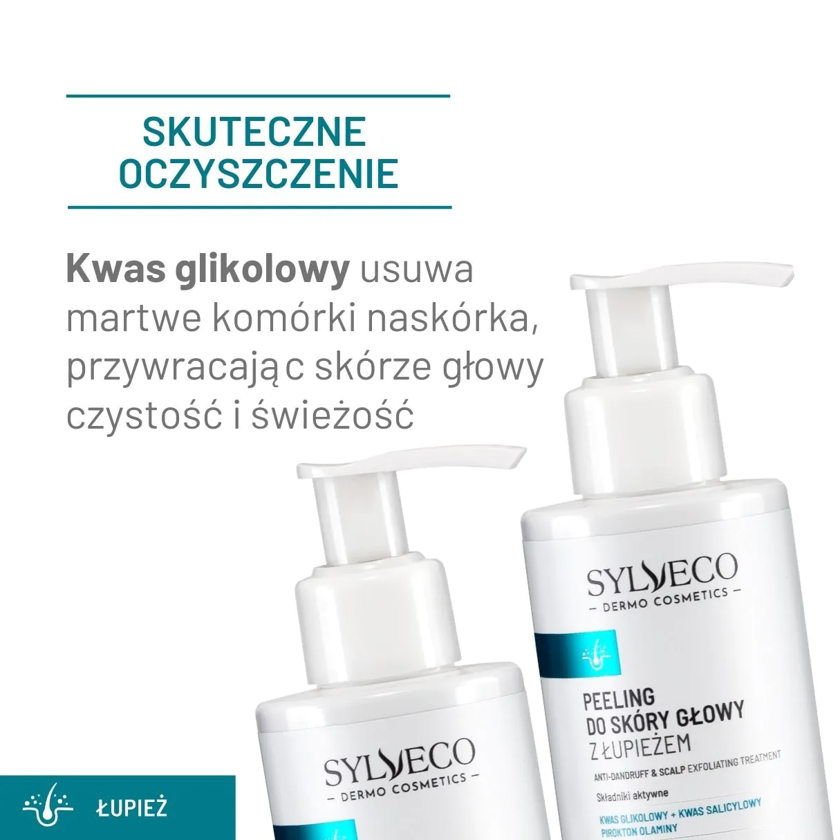 Sylveco Dermo Peeling για τριχωτό της κεφαλής με πιτυρίδα