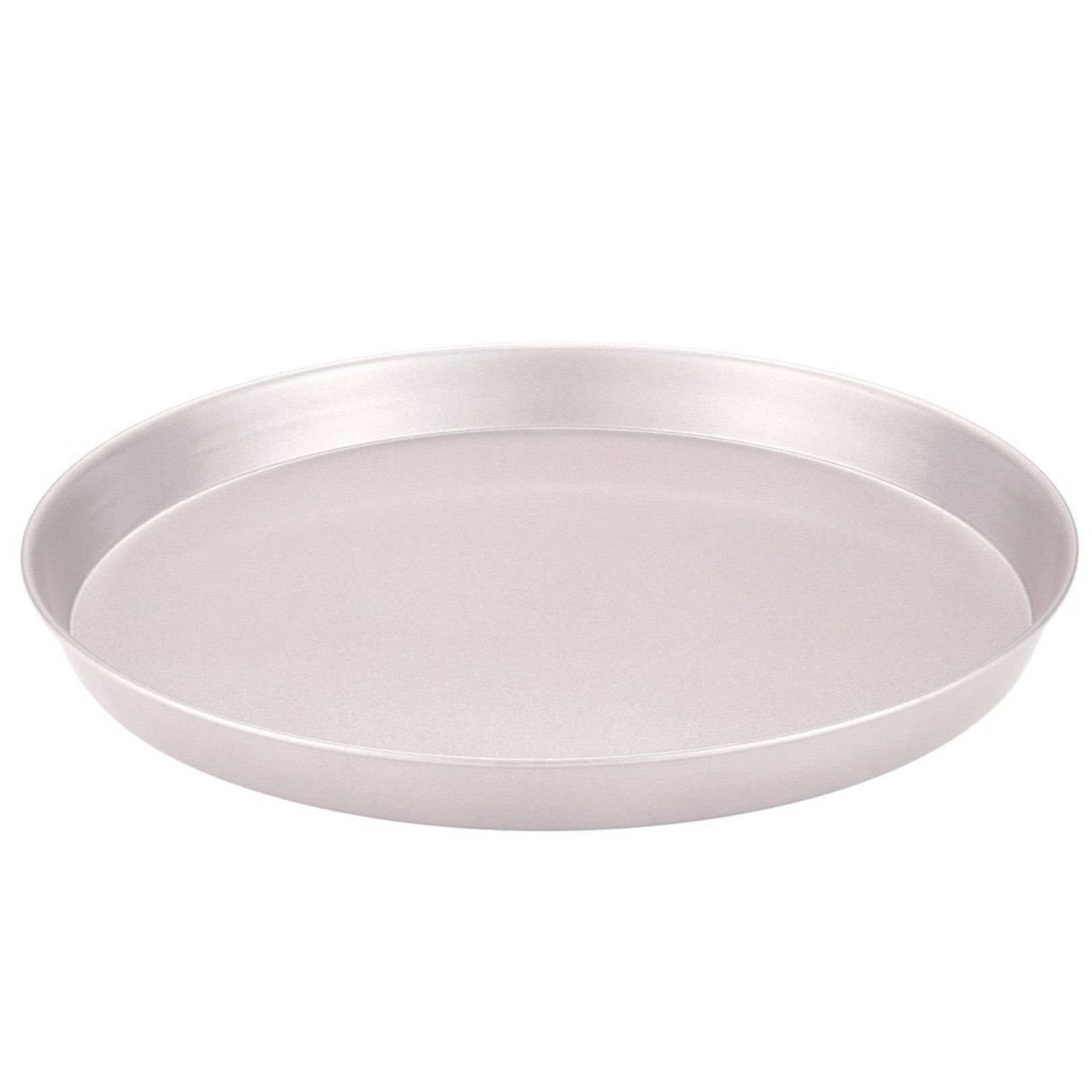 Chefmade Pizzablech Backblech, Karbonstahl, (CHEFMADE, 20cm Pizzablech rund, 219x25mm, Champagnergold, antihaft- & silikonbeschichtet, Pizzaform, Kuchenblech, Tarteform, Quicheform, Ofenblech, Karbonstahl, 1-St., Premium), Pizzablech - Pizzablech Run