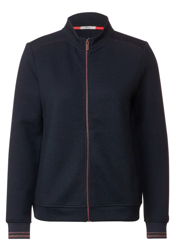 CECIL Struktur Sweatjacke