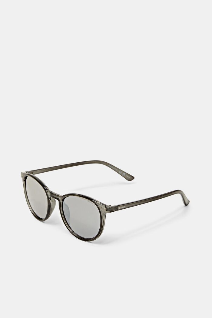 Unisex-Sonnenbrille mit verspiegelten Gläsern