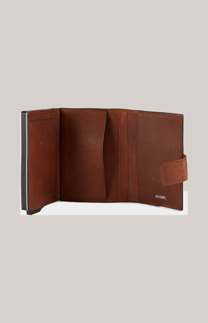 Geldbörse Loreto C-Two E-Cage in Cognac-Braun