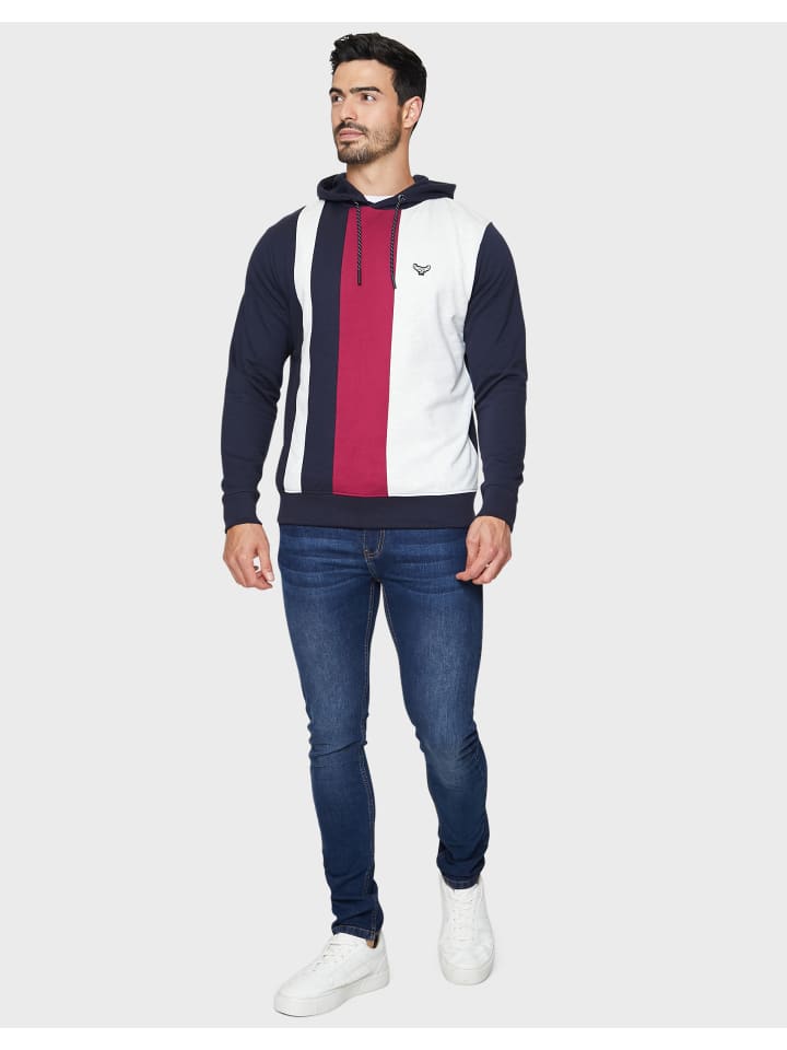 Threadbare Kapuzenpullover Lazio in Blau günstig kaufen
