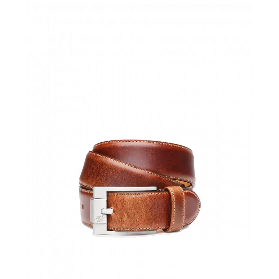 Heinrich Dinkelacker - Gürtel TAMMO PLAIN MA Kalbsleder - braun