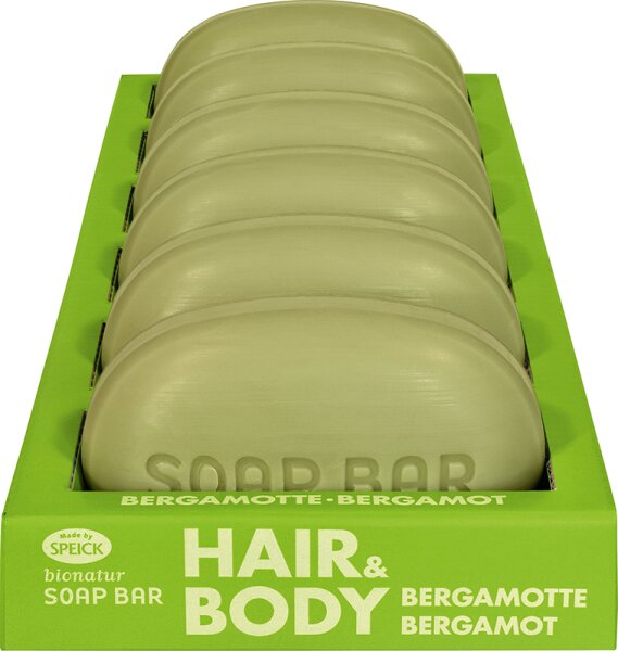 Speick Naturkosmetik Made by Speick Bionatur Soap Bar Bergamotte Festes Shampoo