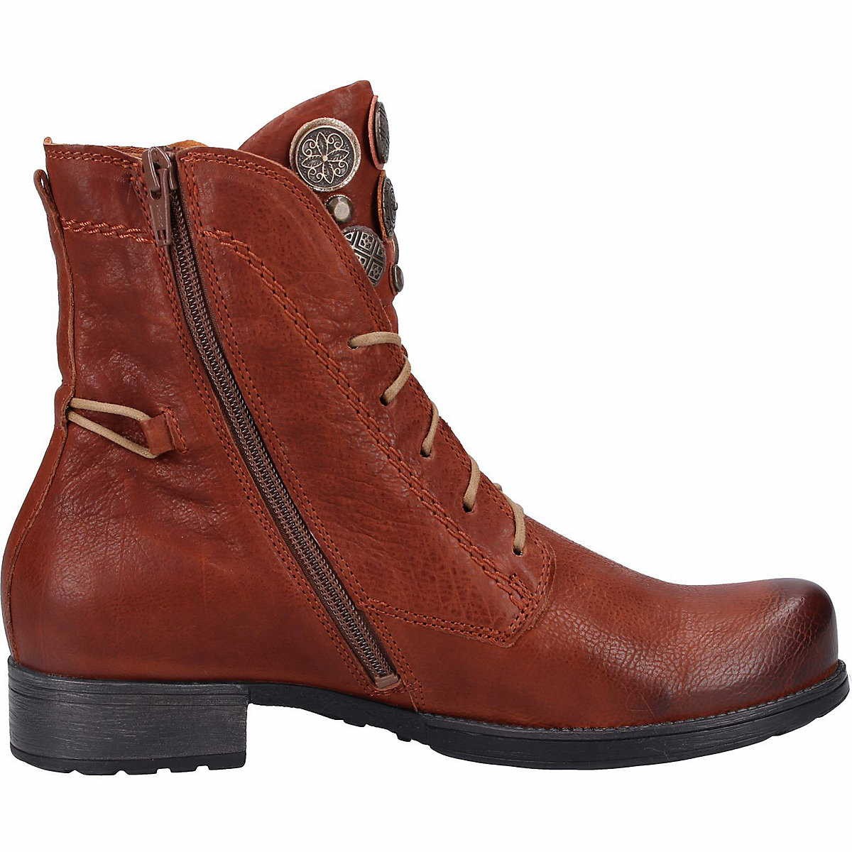 THINK Schnür-Stiefeletten braun