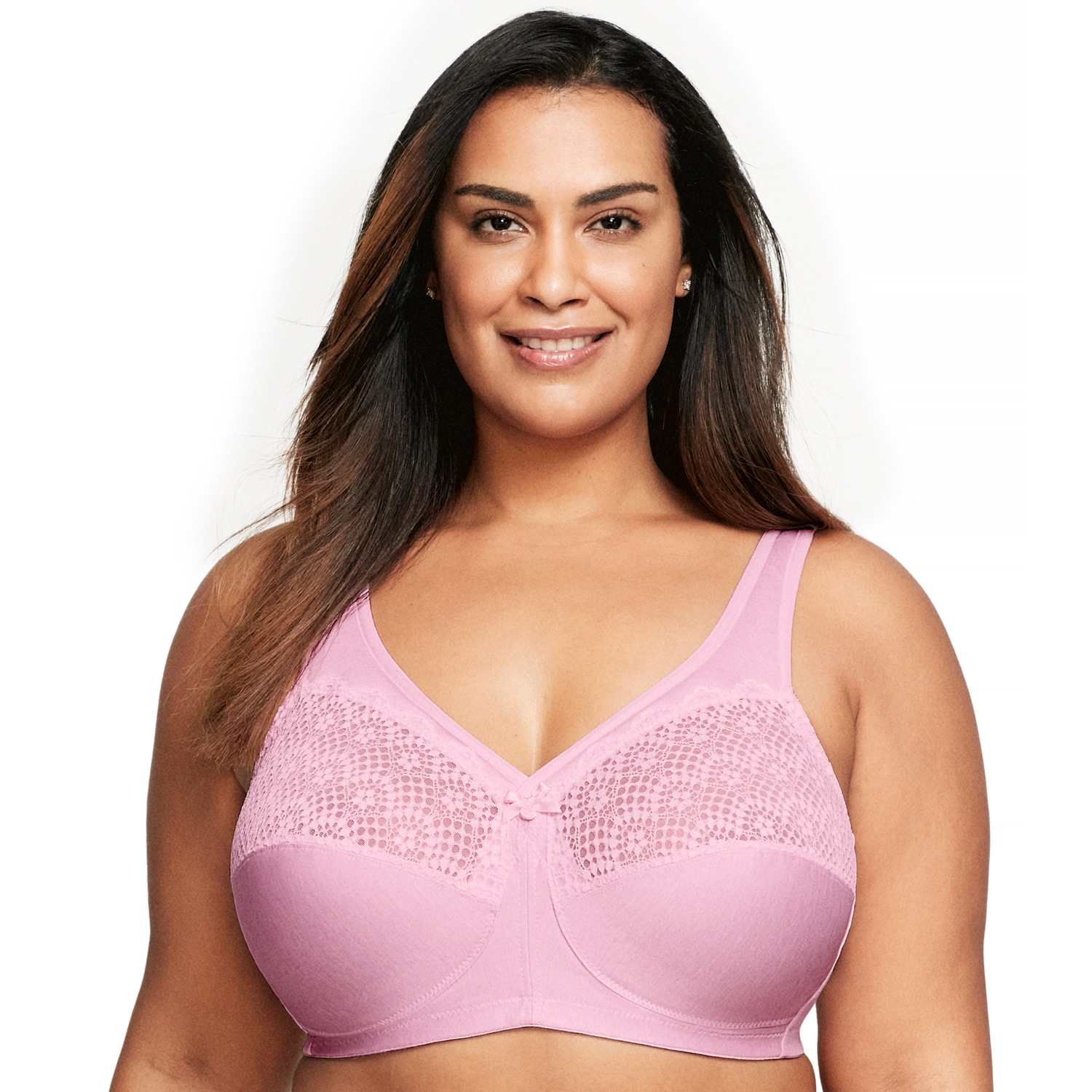 Atmungsaktiver MagicLift-BH - Pink meliert