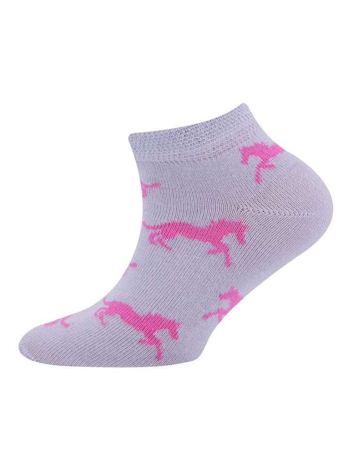 ewers 6er-Set Socken 6er-Set Pferde in flieder-pink günstig kaufen