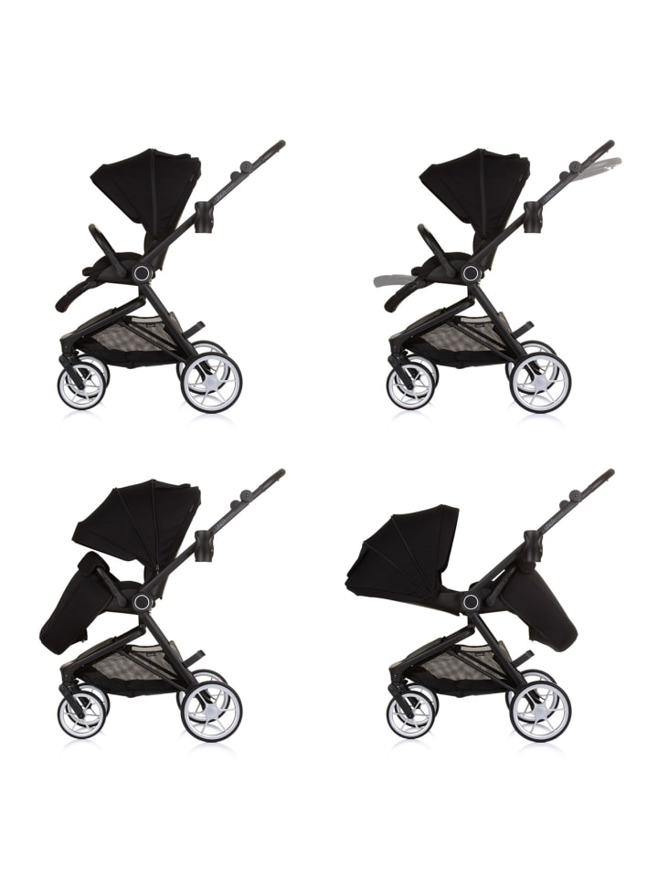 Chipolino 3 in 1 Kombikinderwagen Linea in schwarz günstig kaufen onesize